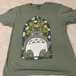 Green Totoro Graphic T-Shirt
